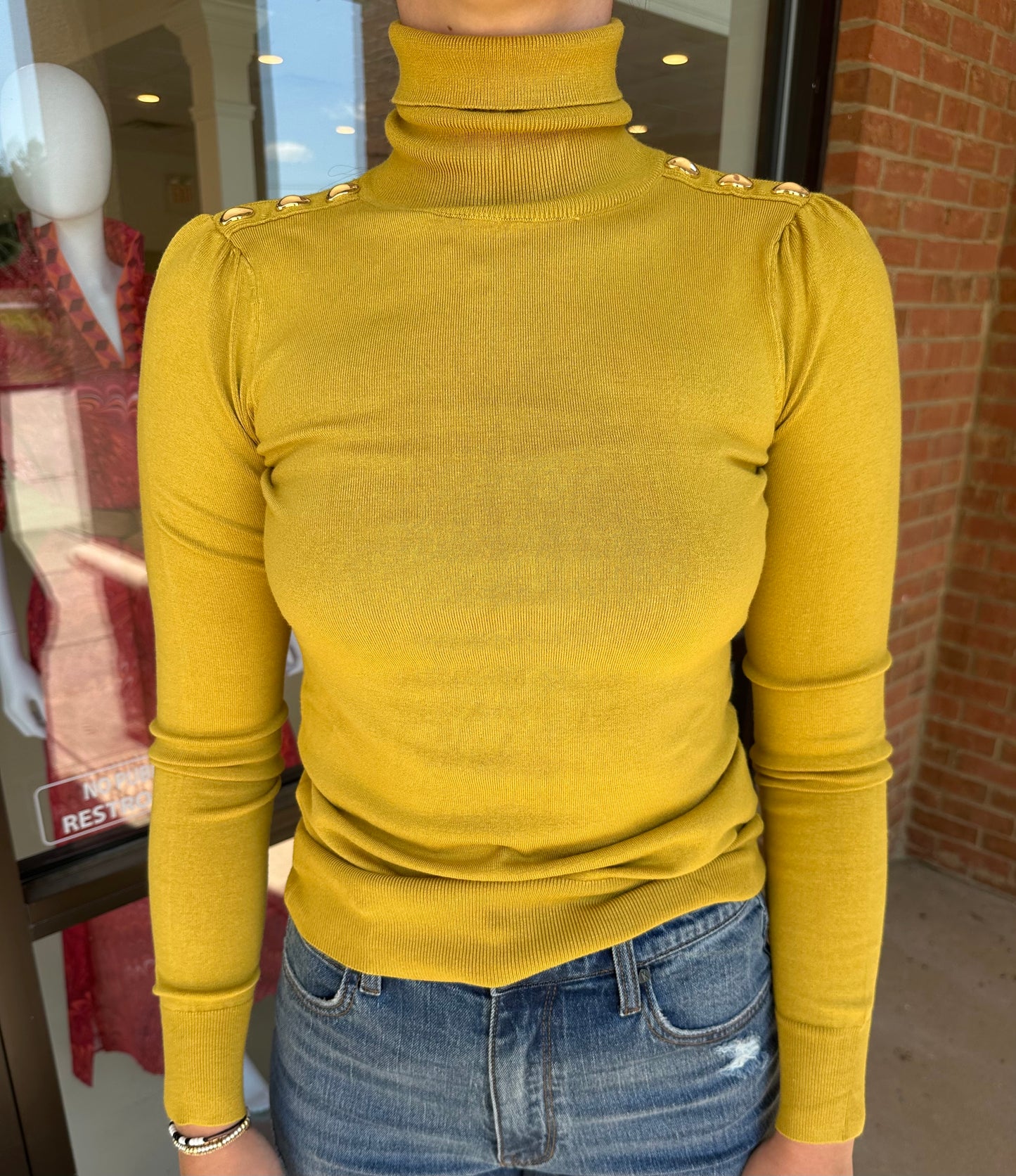 Esqualo Basic Knit Sweater - Golden Olive