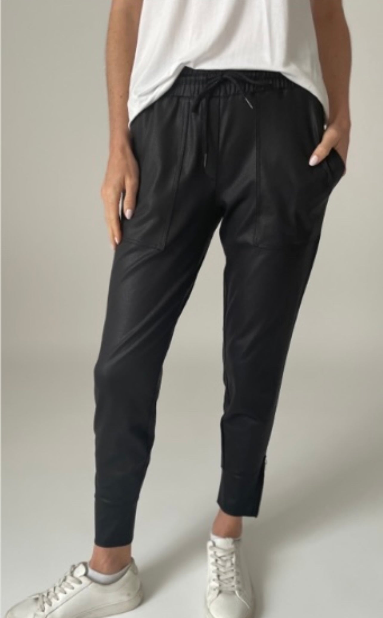 Six Fifty Coated Zip Jogger