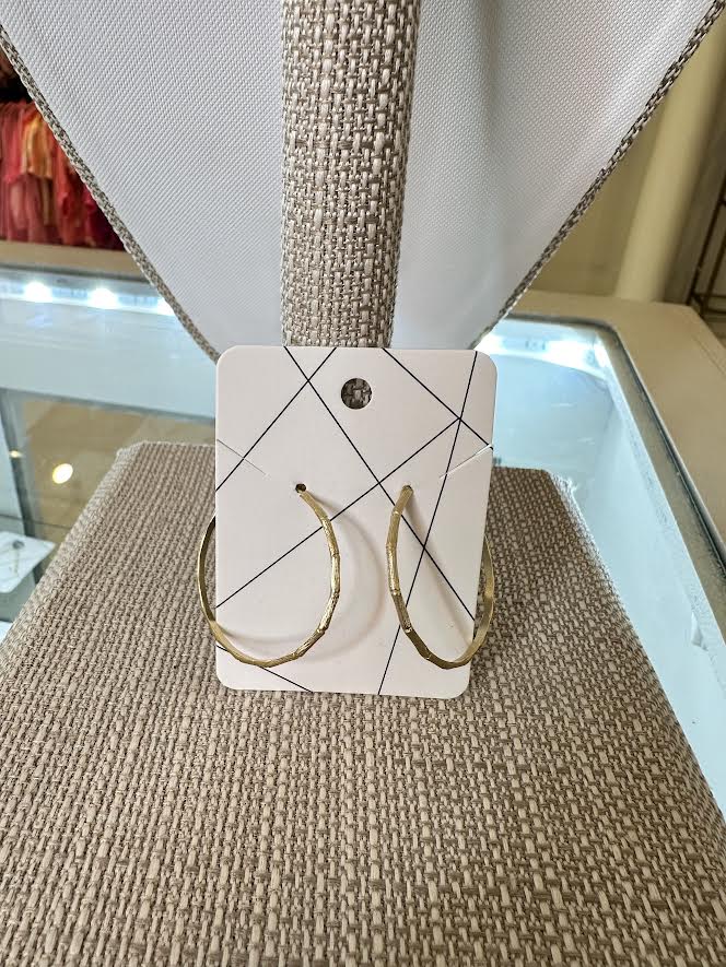 EAB Favorites Dainty Bamboo Hoop
