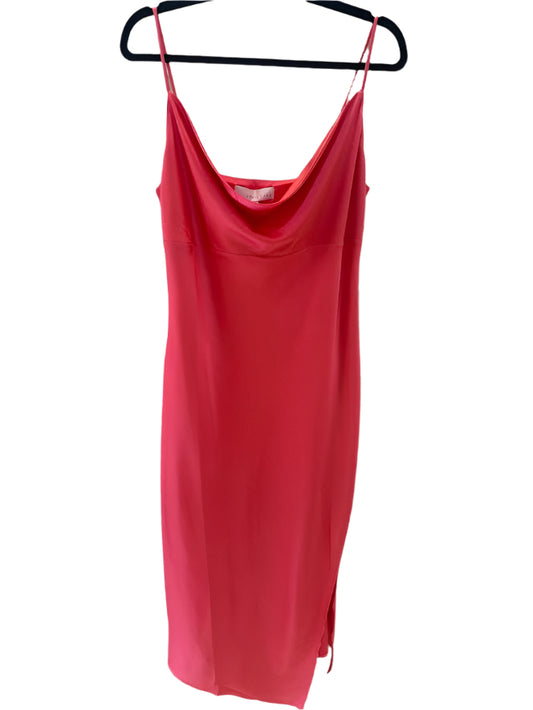 Hot Coral Slip Dress
