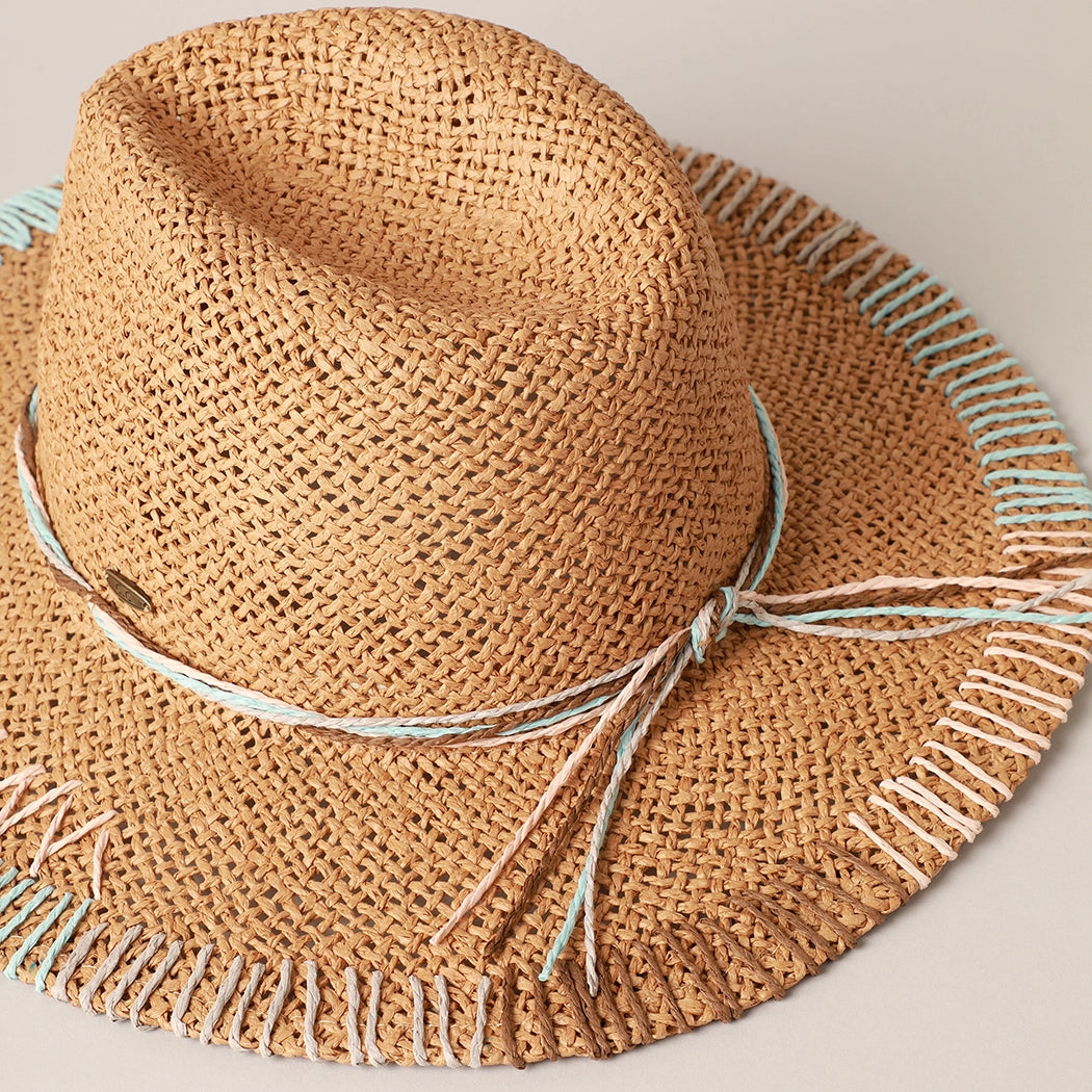 EAB Favorites Stitched Brim Panama Hat