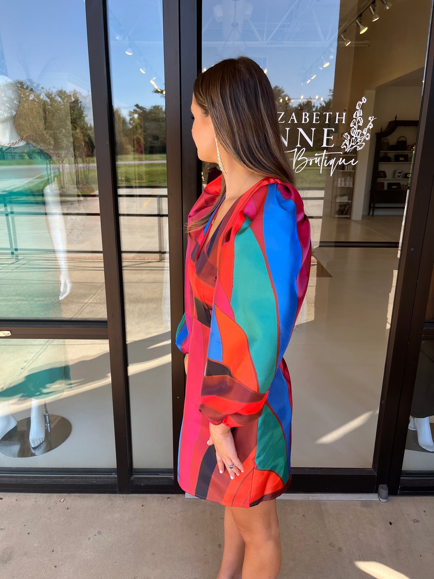 Alden Adair Bridgette Dress- Prism