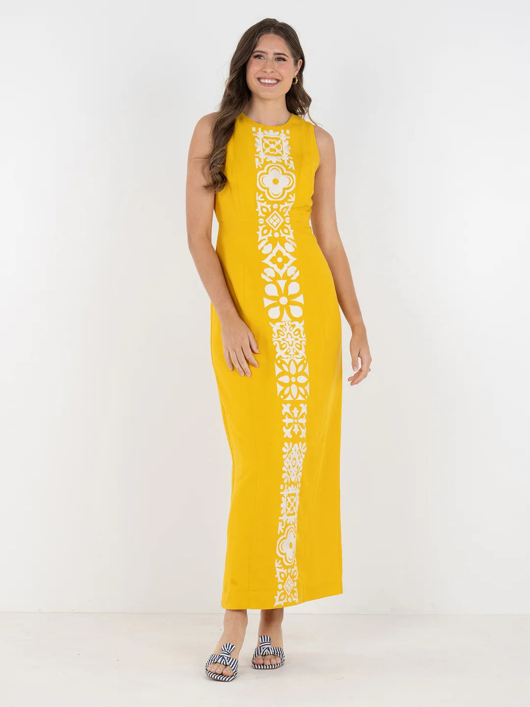 Emily McCarthy Hepburn Dress - Golden Hour