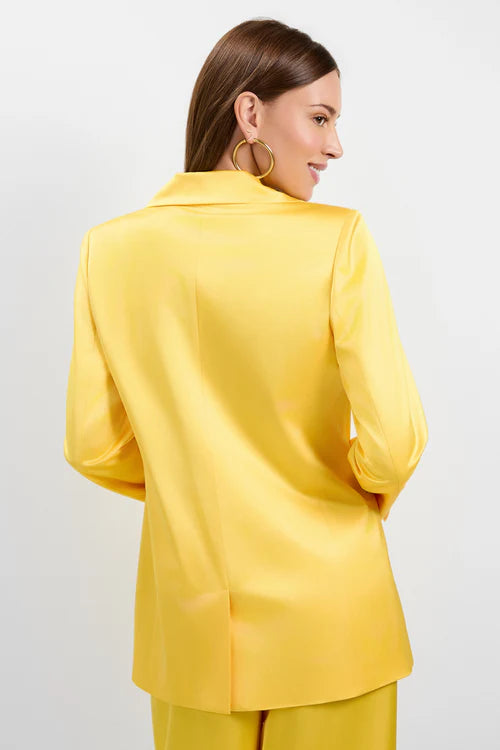 Trina Turk Giardino Blazer - Lambretta Lemon