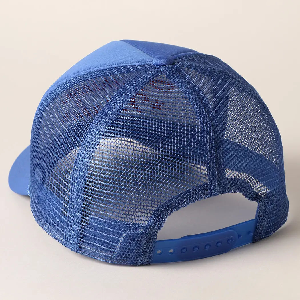 American Made Embroidered Trucker Hat