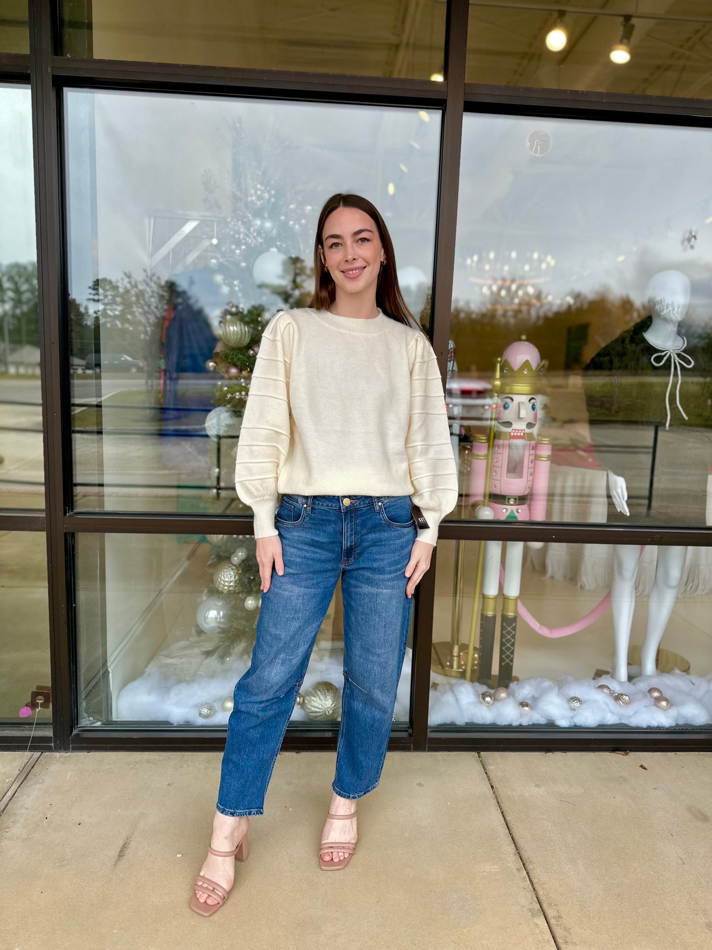 EAB Favorites Off White Sweater