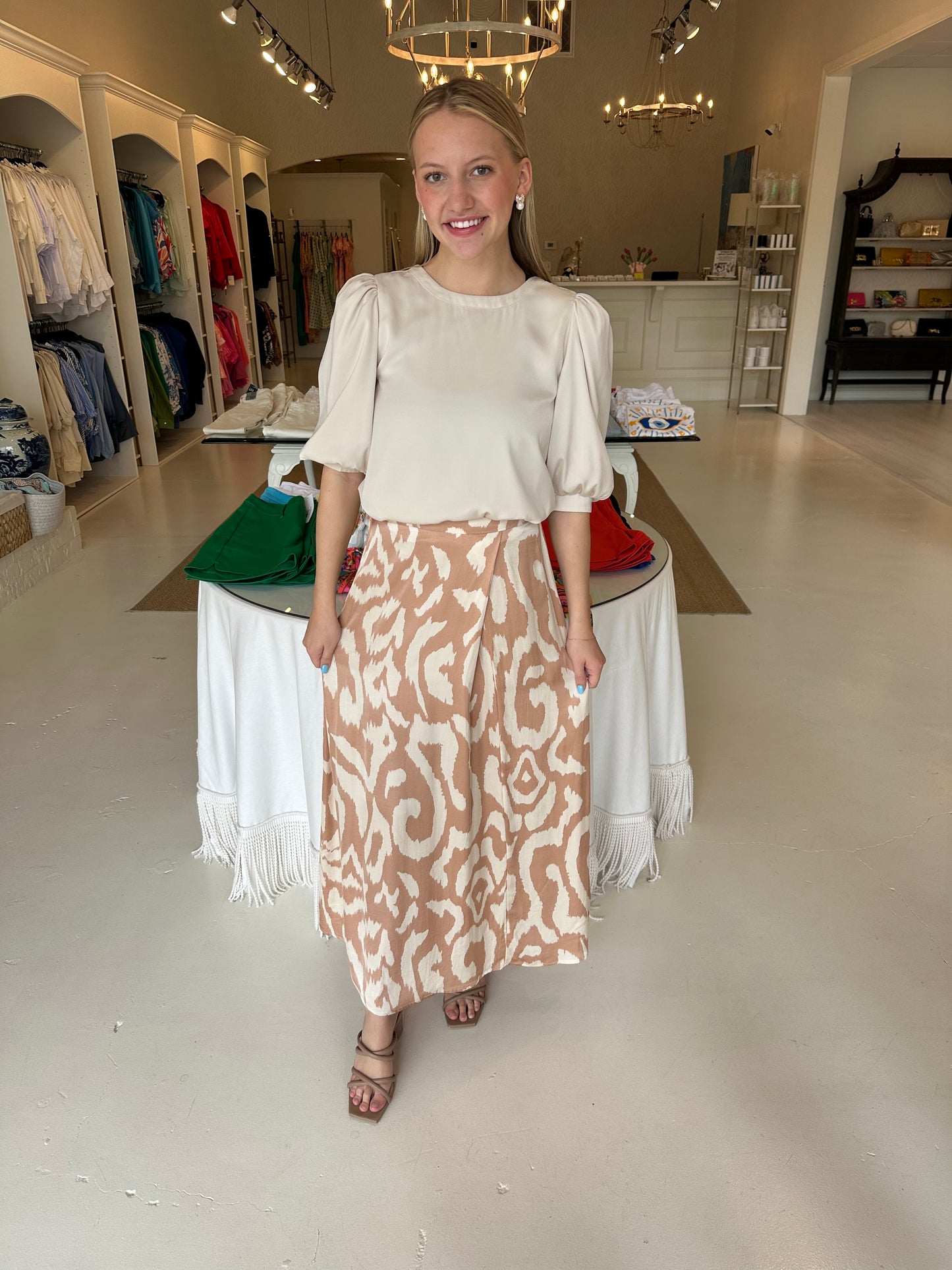 Esqualo Solar Swing Skirt