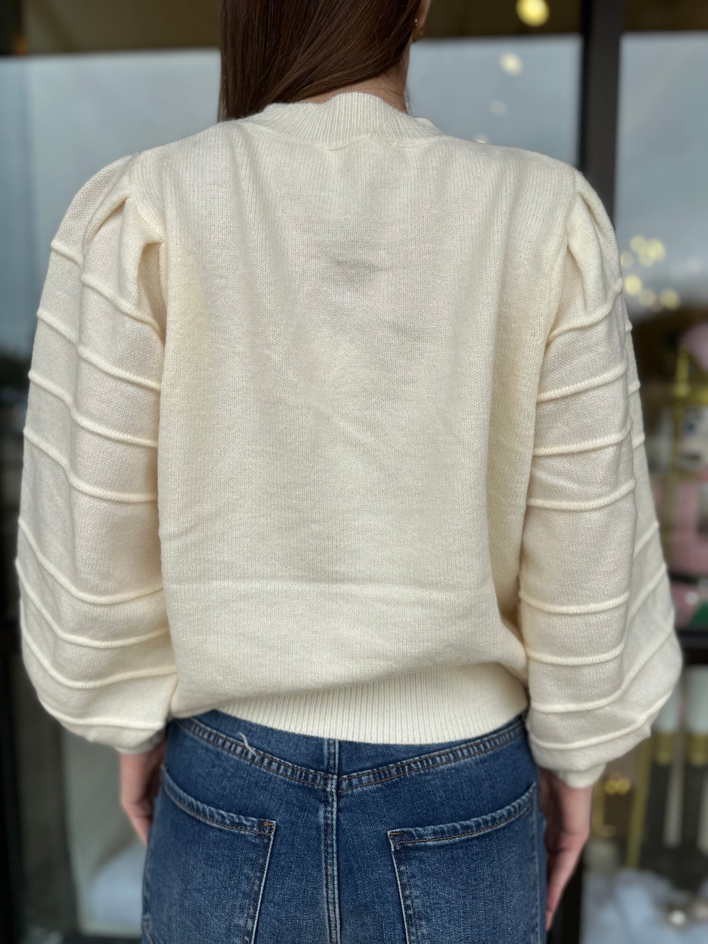 EAB Favorites Off White Sweater
