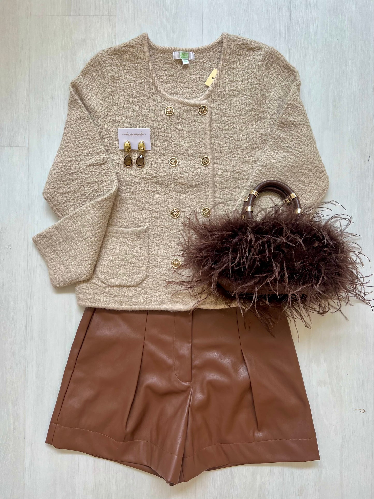 S'edge Maria Short- Chocolate