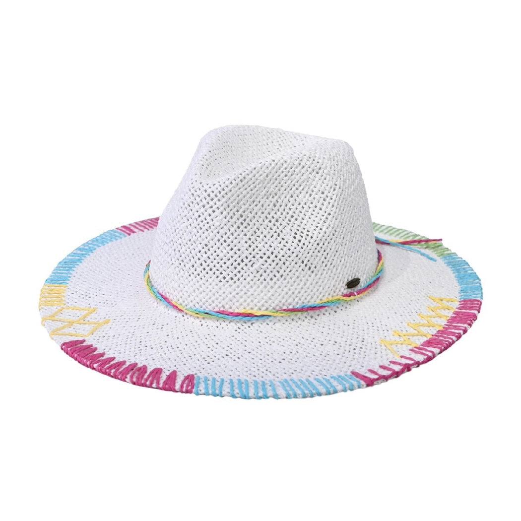 EAB Favorites Stitched Brim Panama Hat