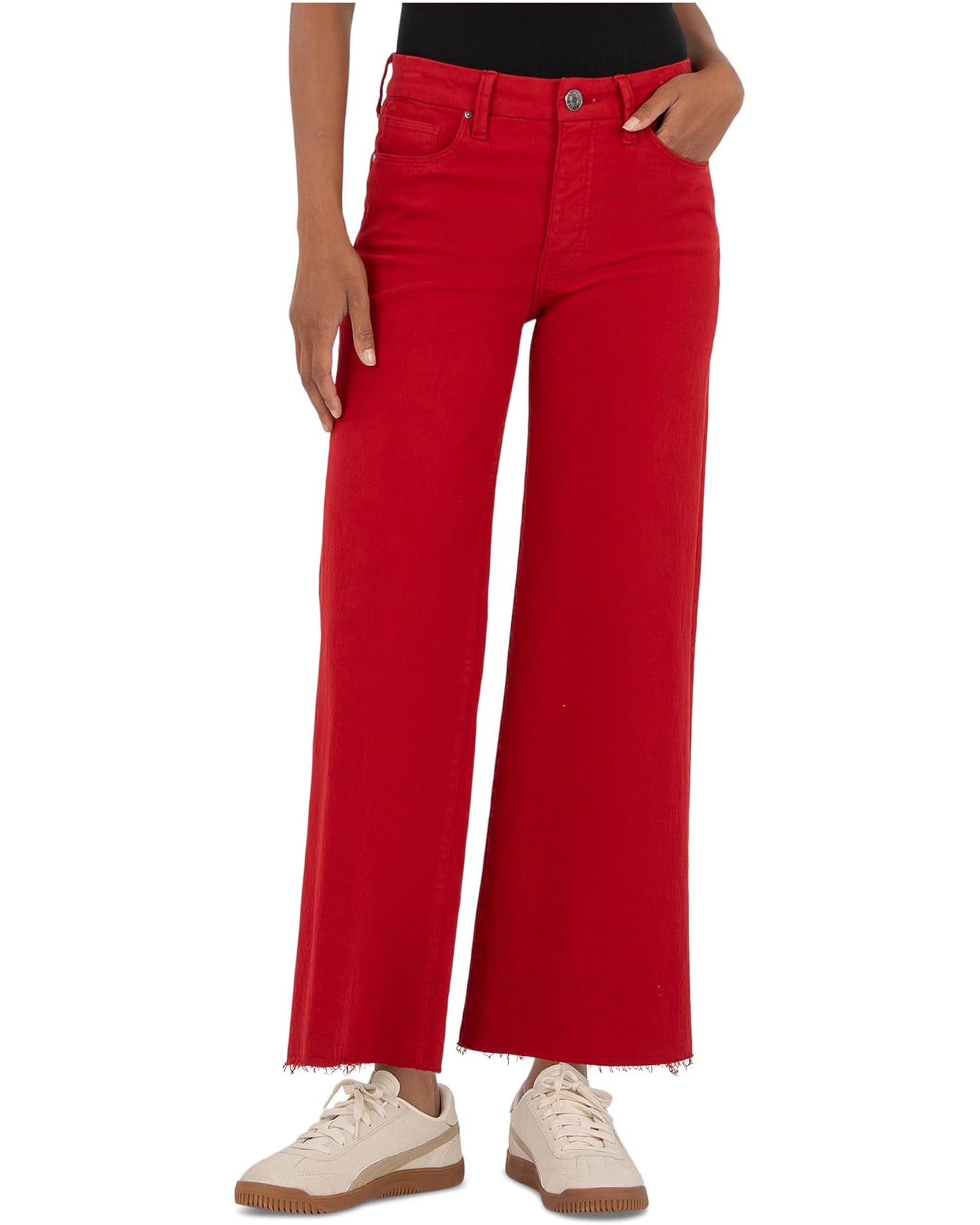 KUT Meg High Rise FAB AB - Ruby Red