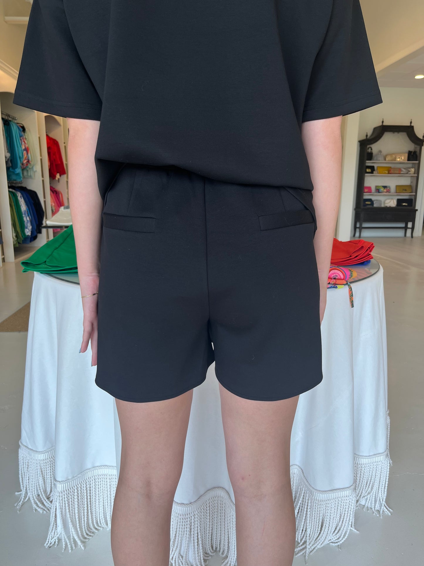 Esqualo Modal Shorts- Black