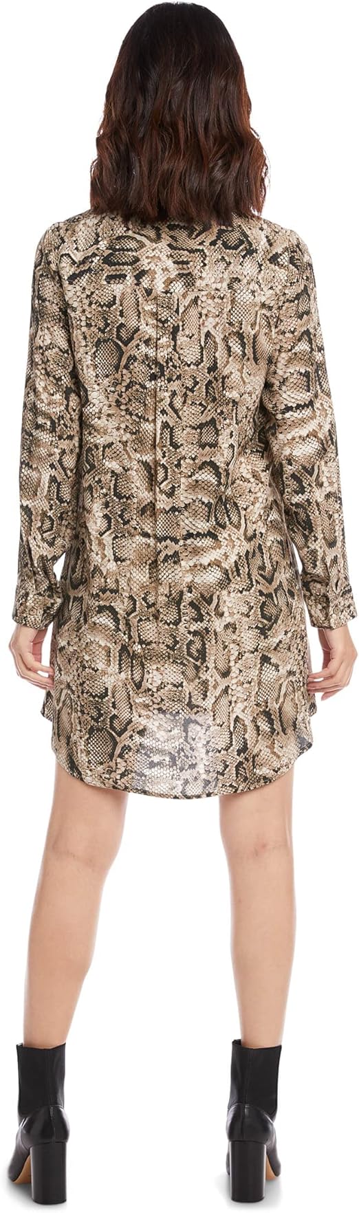 Karen Kane Snakeskin Shirt Dress