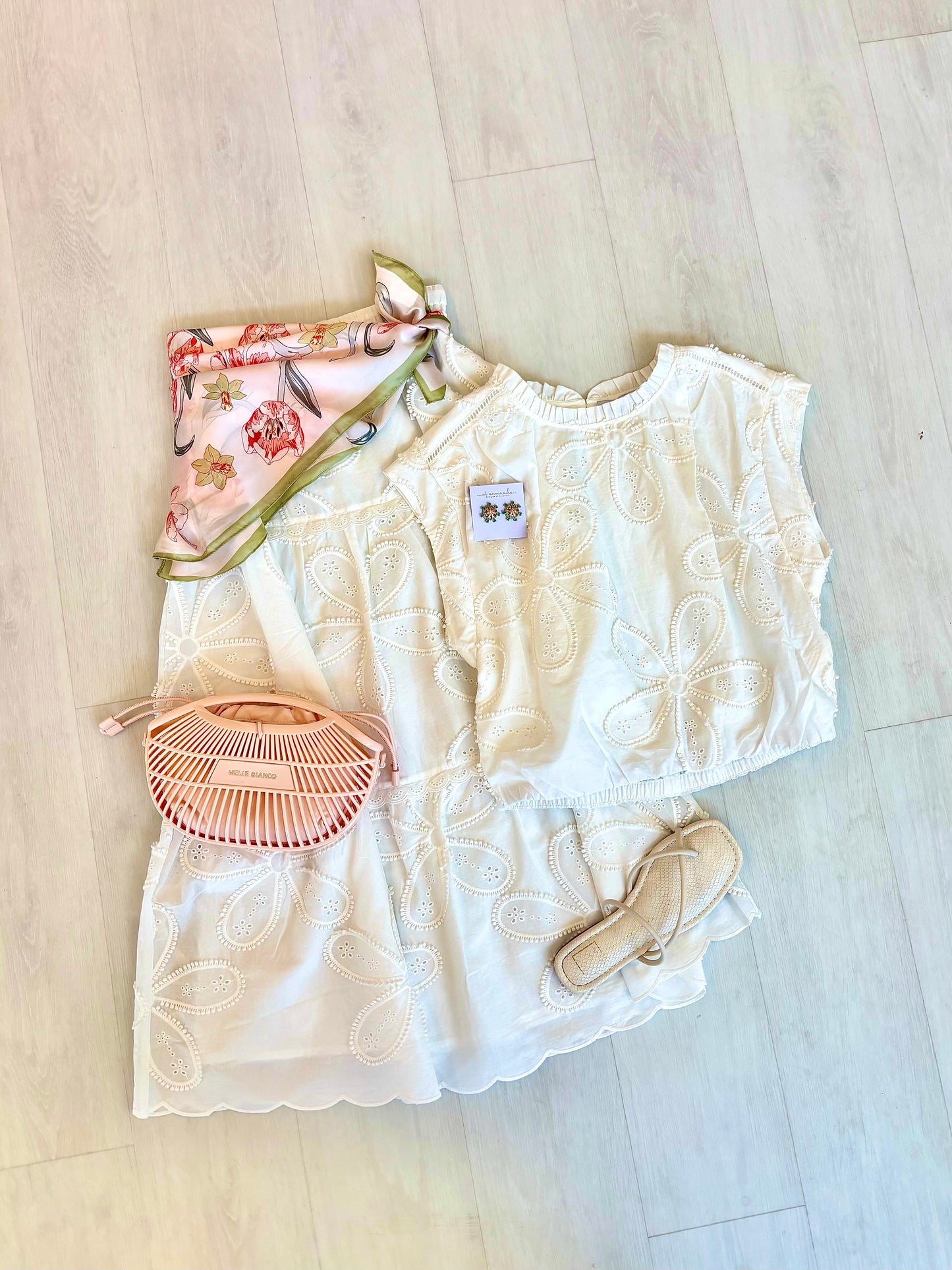 Melissa Nepton Licia Top - Off-White