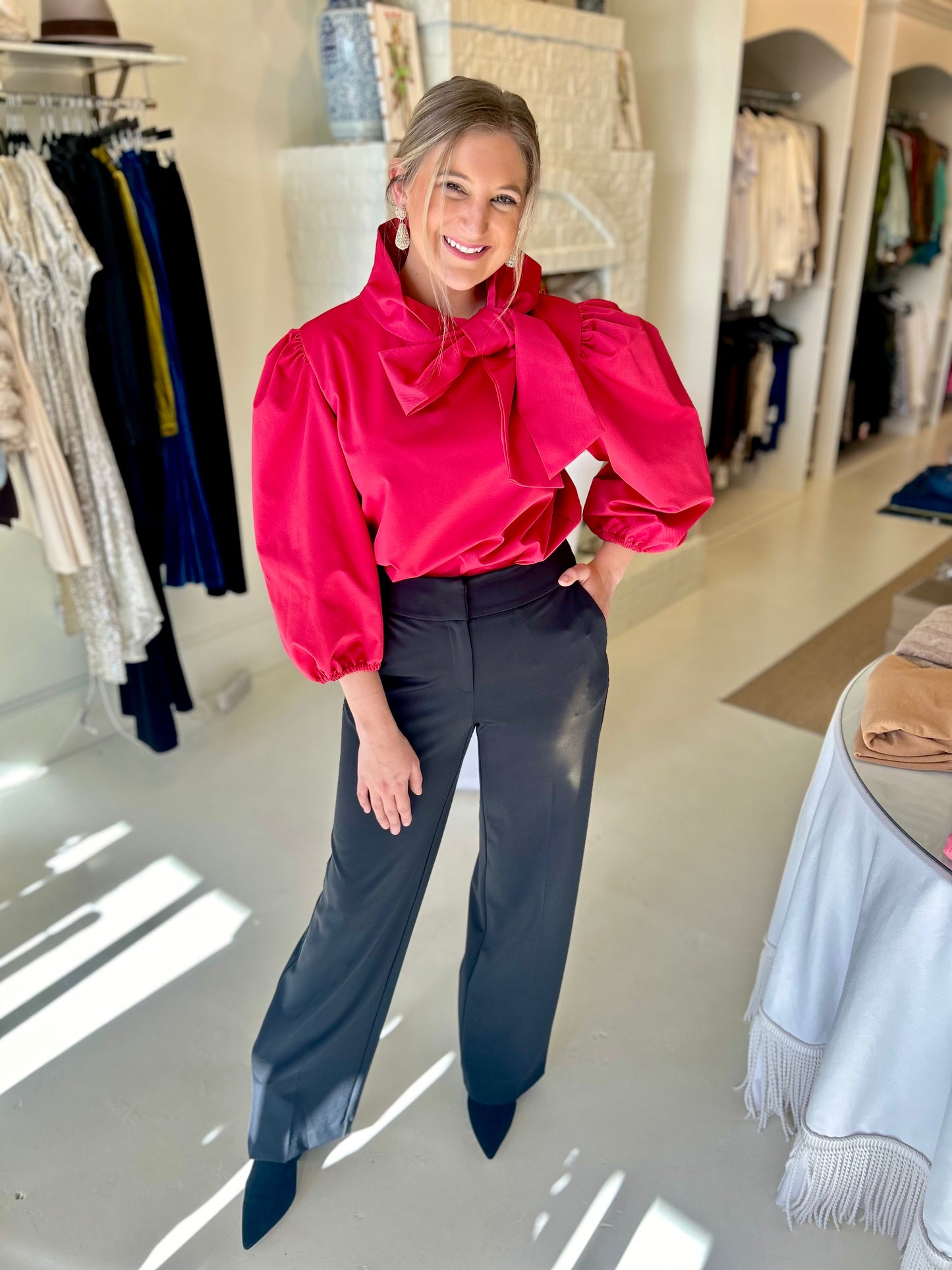 Renuar Comfort Chic Trousers Black