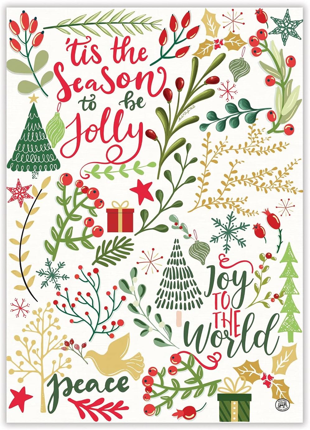 Joy to the World Kitchen Towel