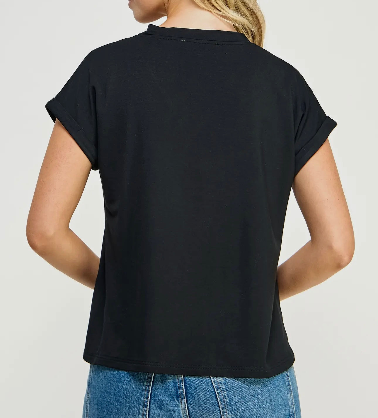 EAB Favorites V-Neck Tee - Black