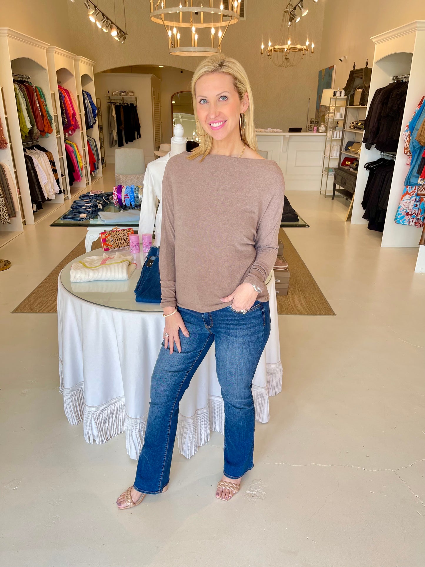 Six Fifty Off The Shoulder Top