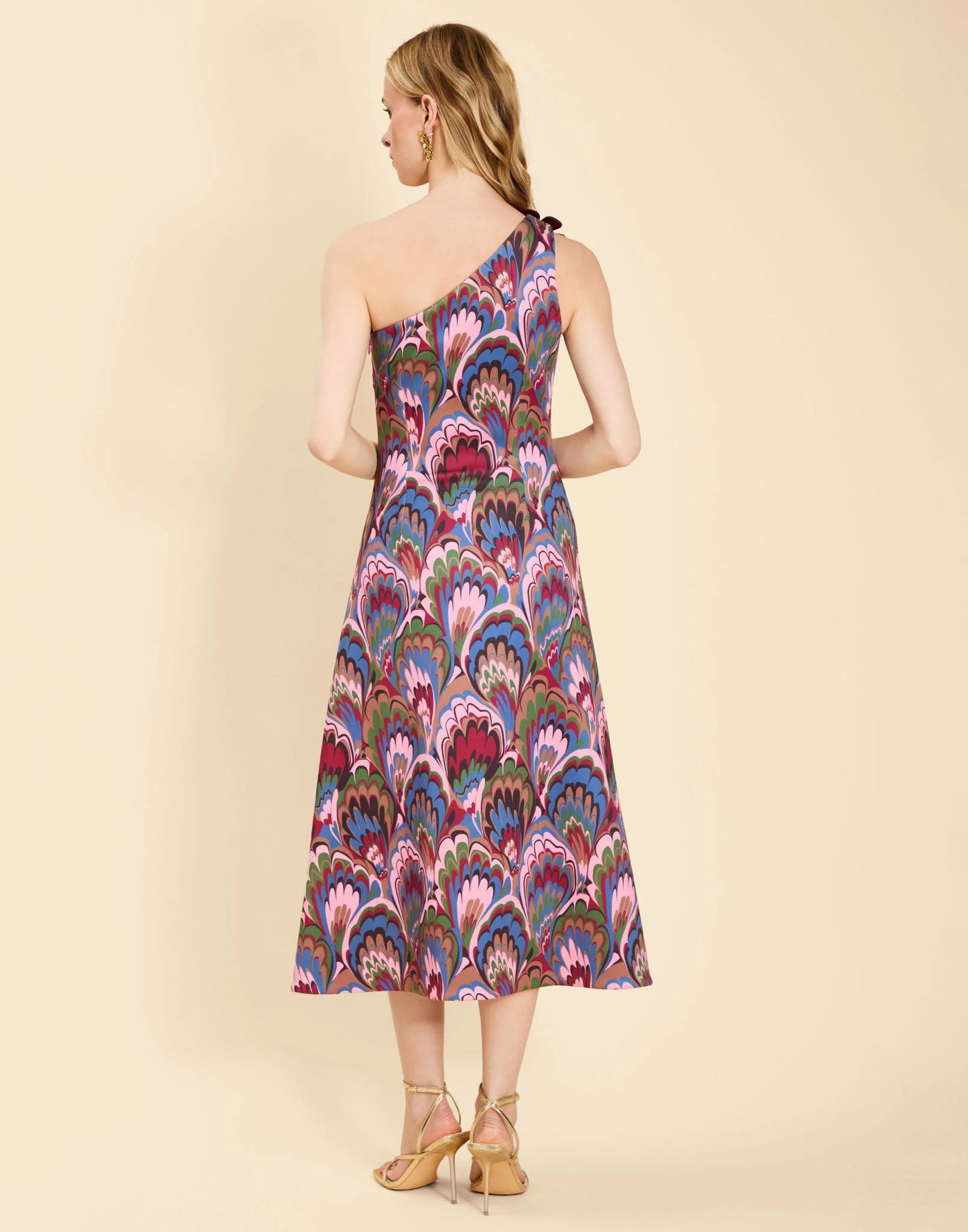 Mestiza Annmarie Midi Dress - Twilight Marble