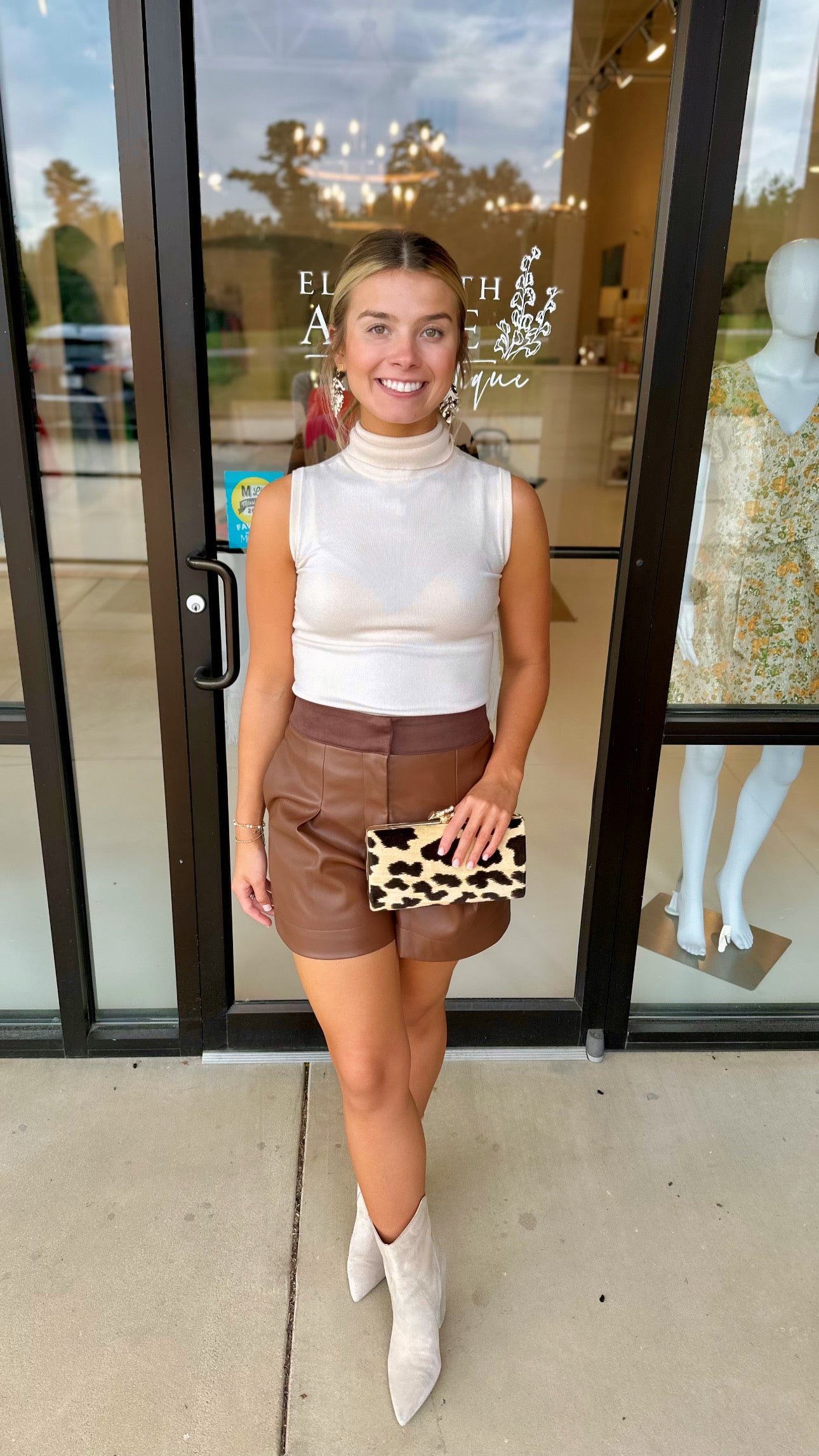 Esqualo Sleeveless Basic Knit Sweater