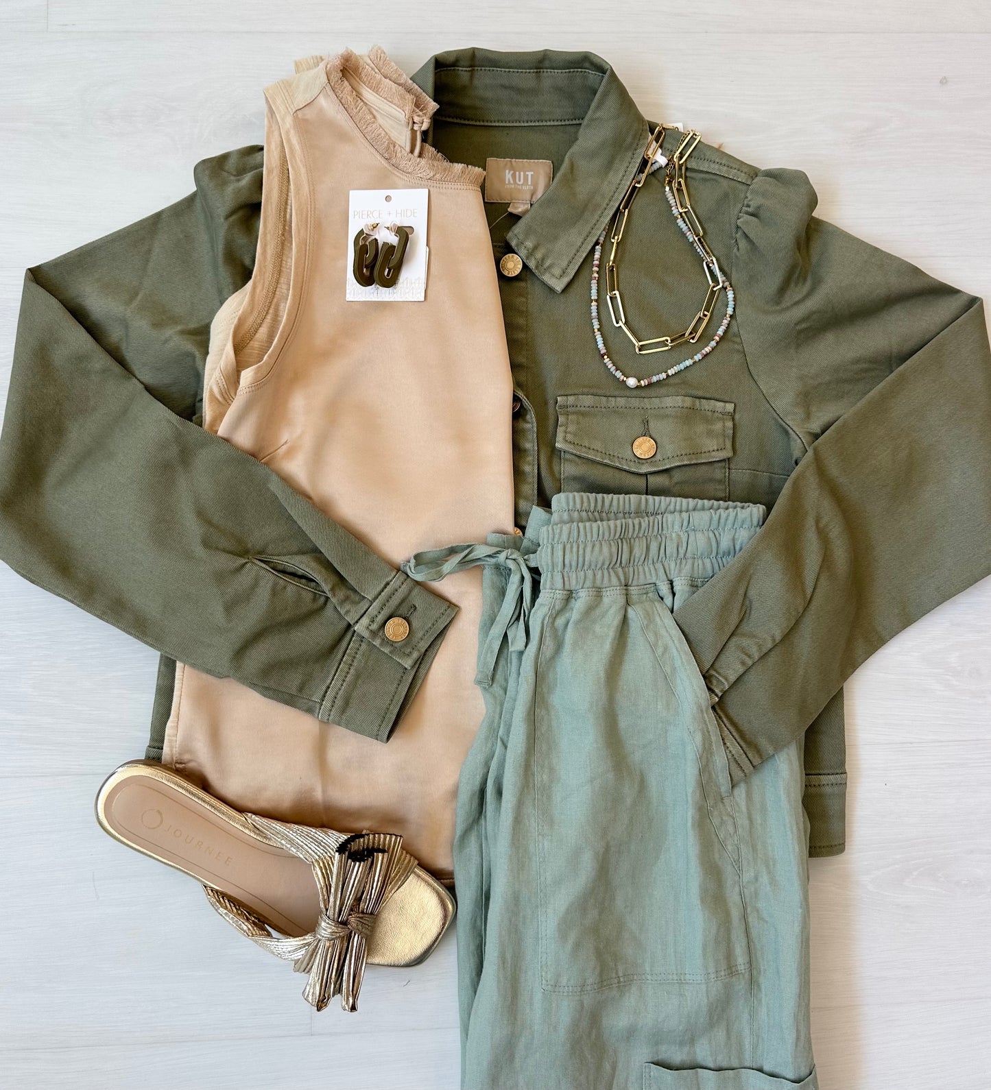 KUT Jocelyn Jacket - Sage