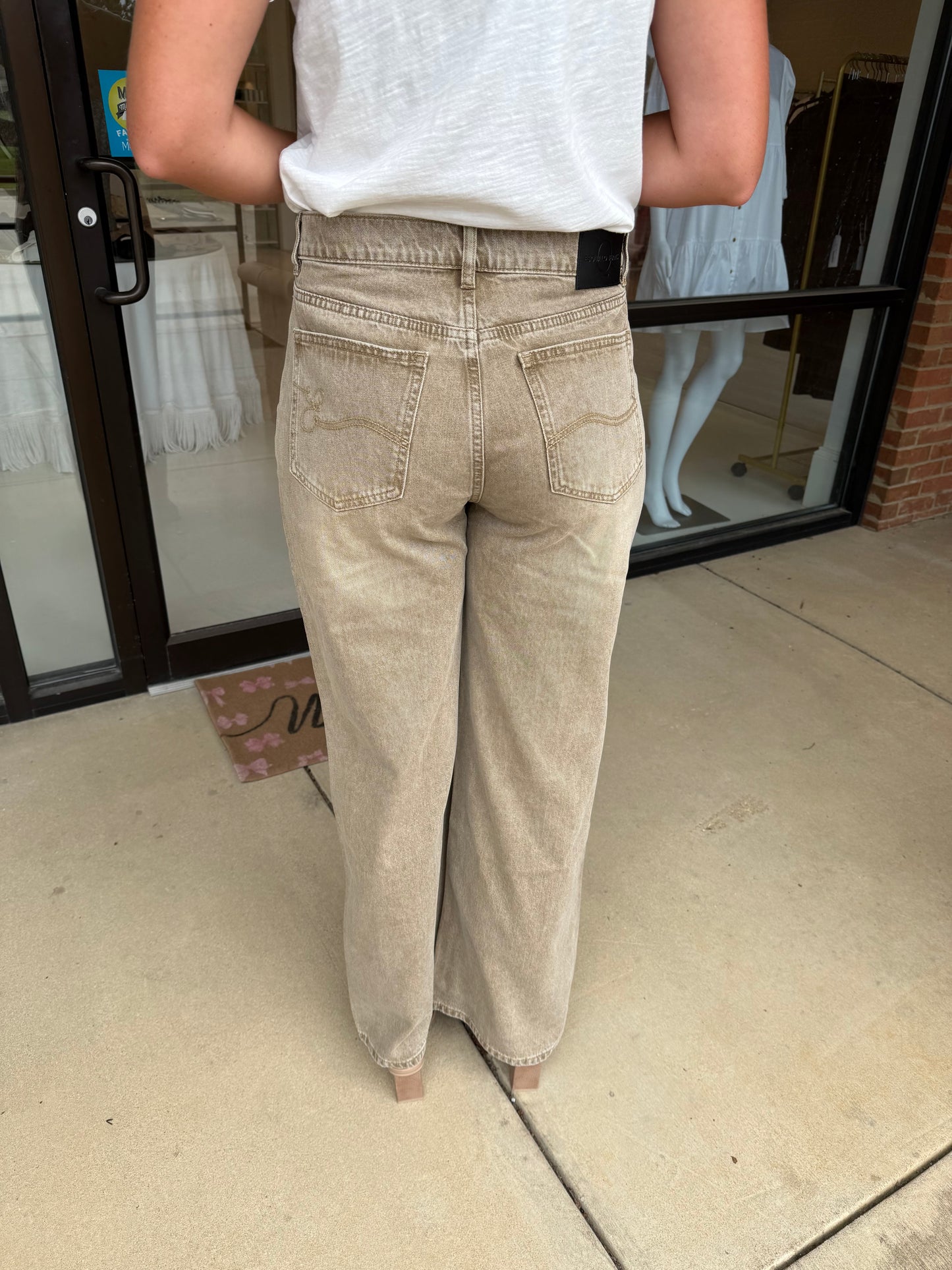 Esqualo Light Brown Jeans