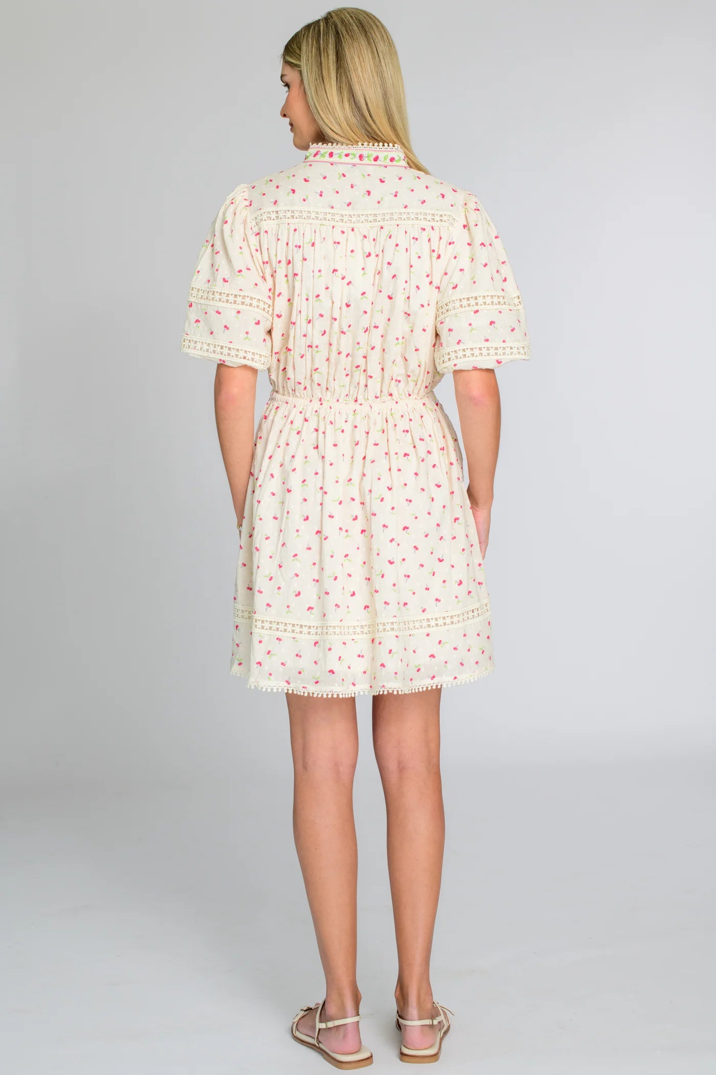 Elizabeth James Edie Dress - Mini Cherries