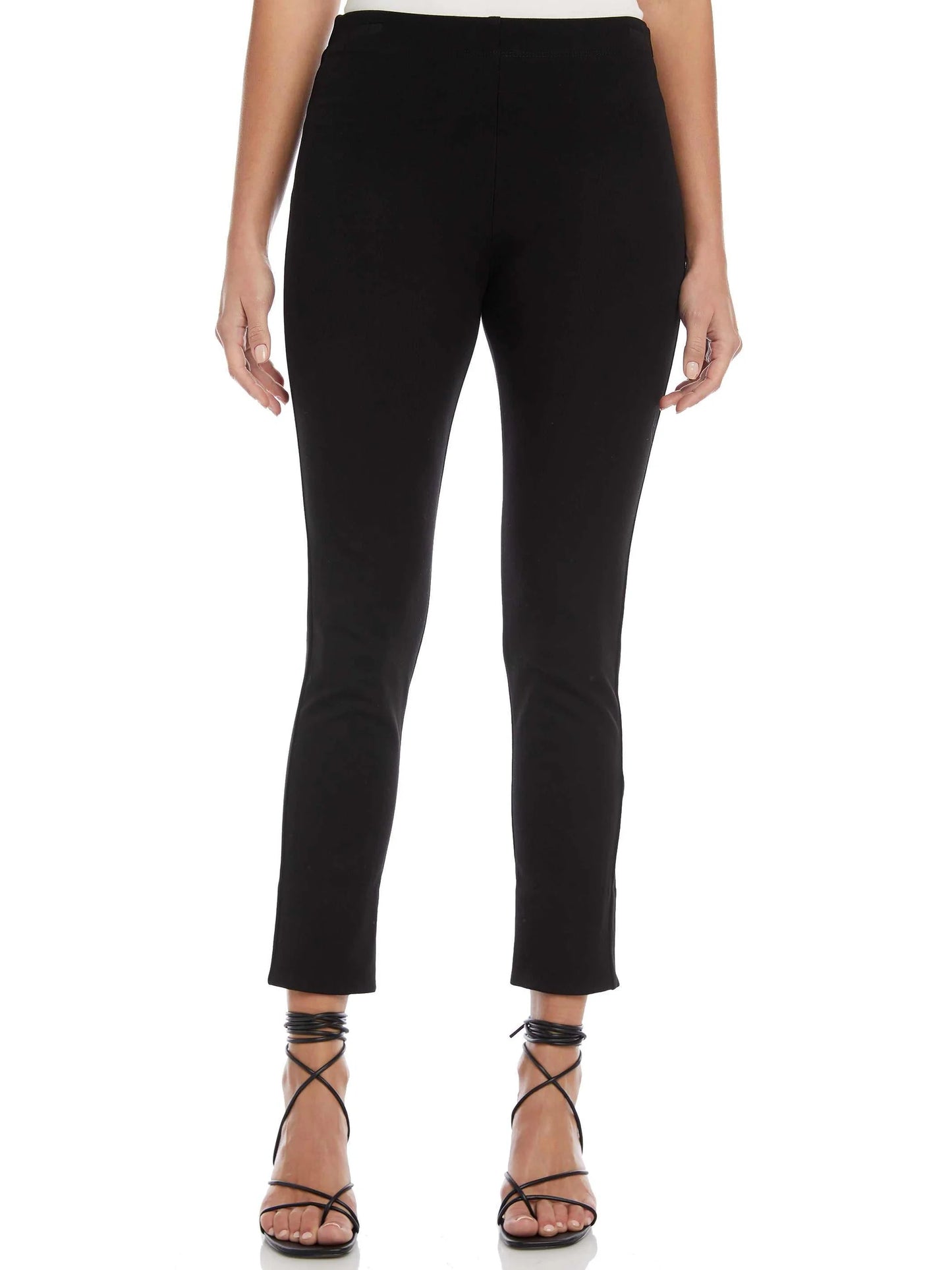 Fifteen Twenty Ankle Slit Pant - Black