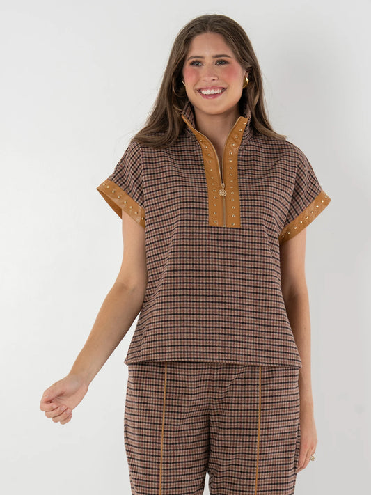 Emily McCarthy Poppy Pullover - Tweed