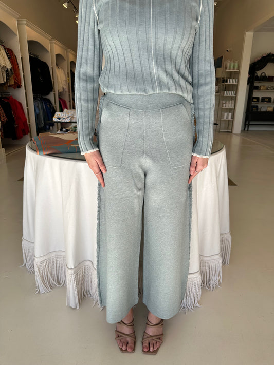Iceberg Blue Sweater Pants