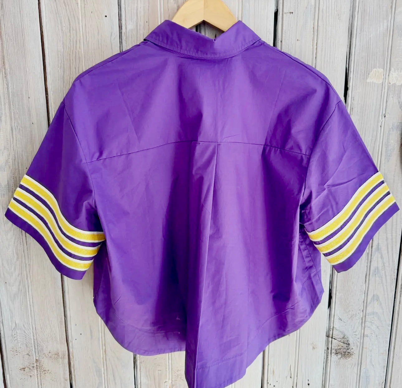 LSU Game Day Purple & Gold blouse