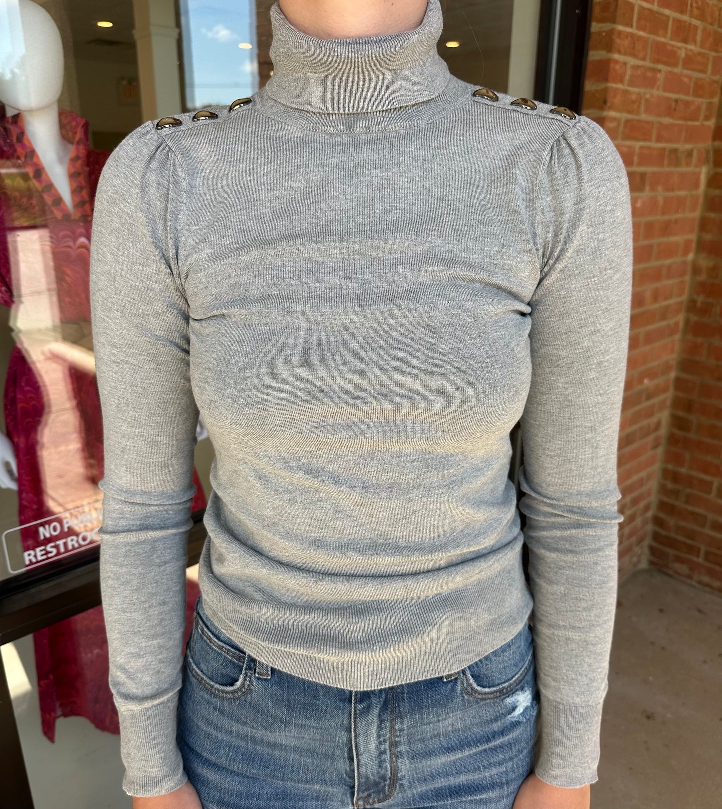 Esqualo Basic Knit Sweater - Grey