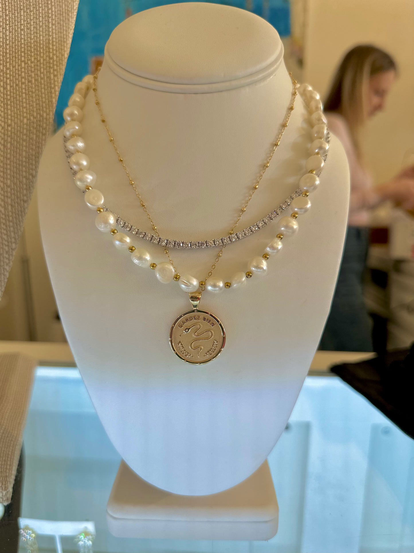 Jane Win Protect Small Necklace