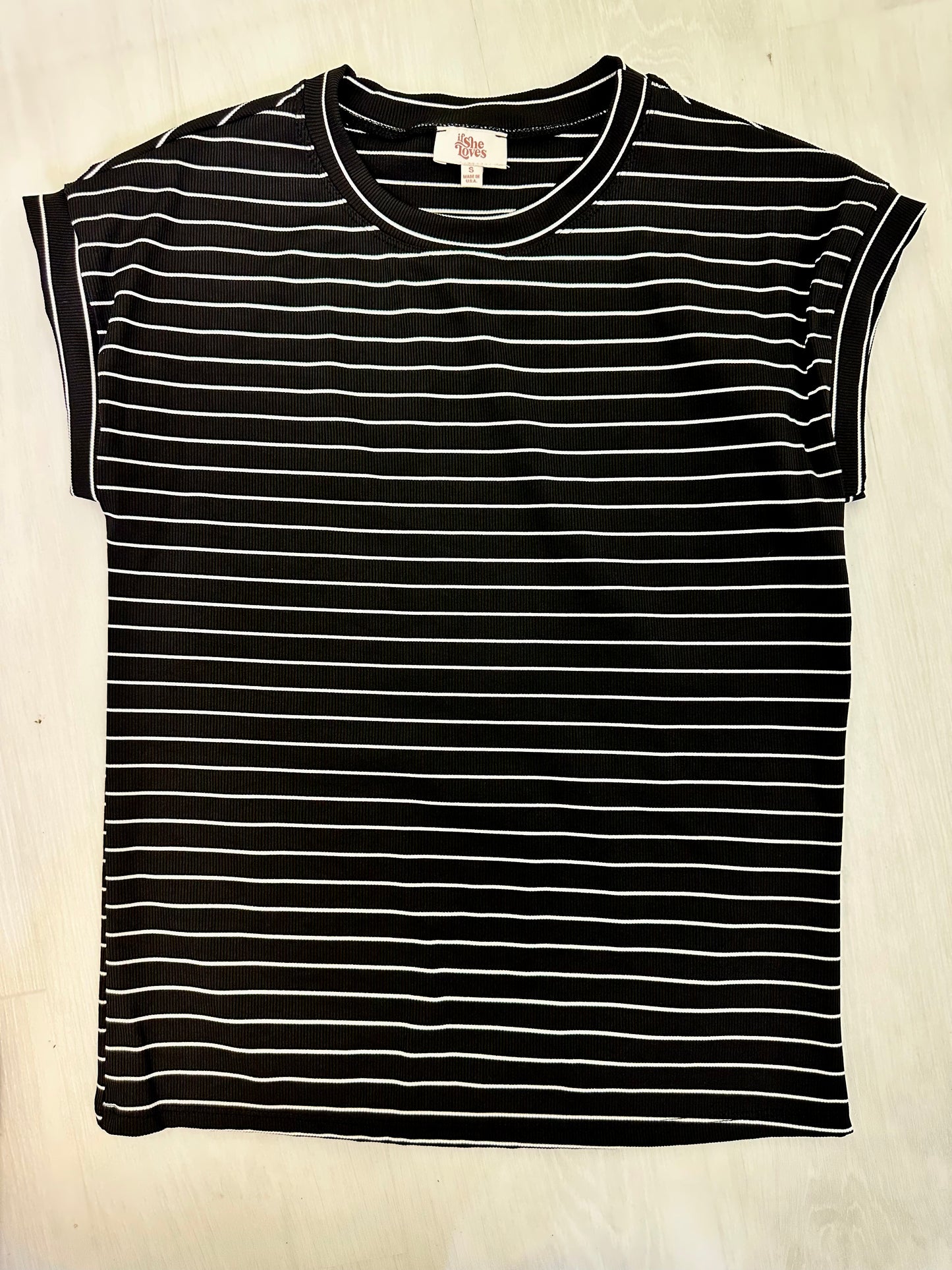 Striped Game Day Tee