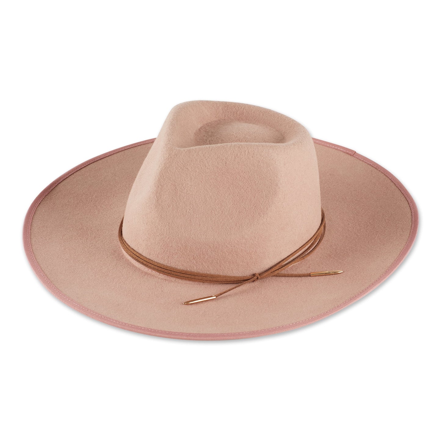 Hadley Wren Faye Wool Hat - Ballerina Pink/Nude