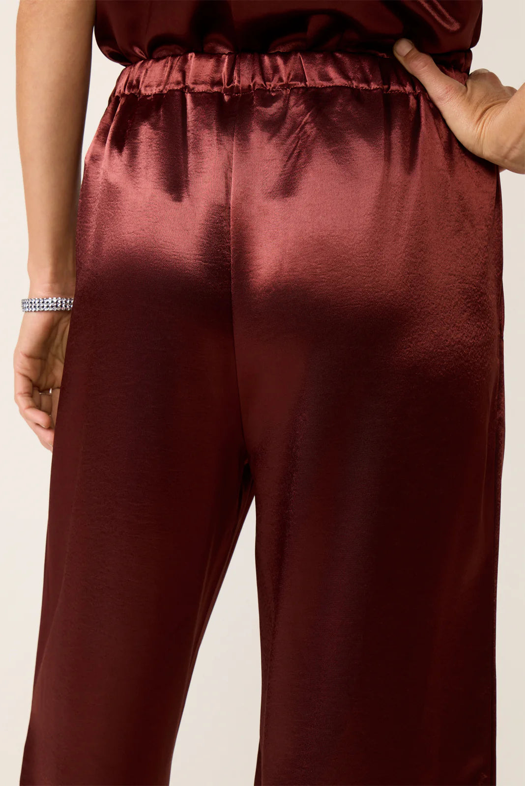 Melissa Nepton Hera Pant - Burgundy