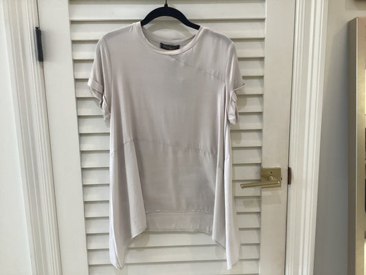 Renuar Woven Blouse- Oyster