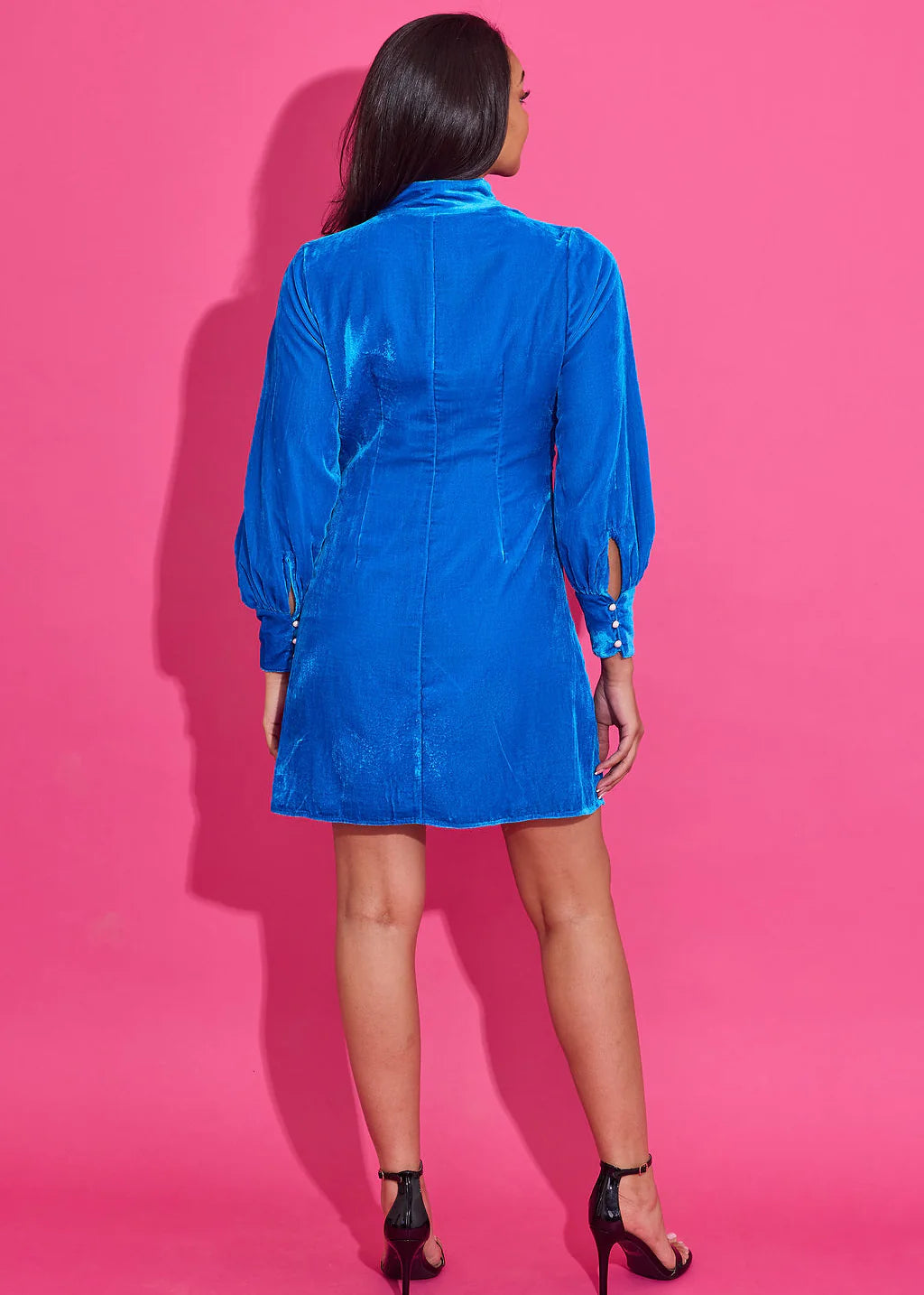 Alden Adair Gloria Dress Sapphire