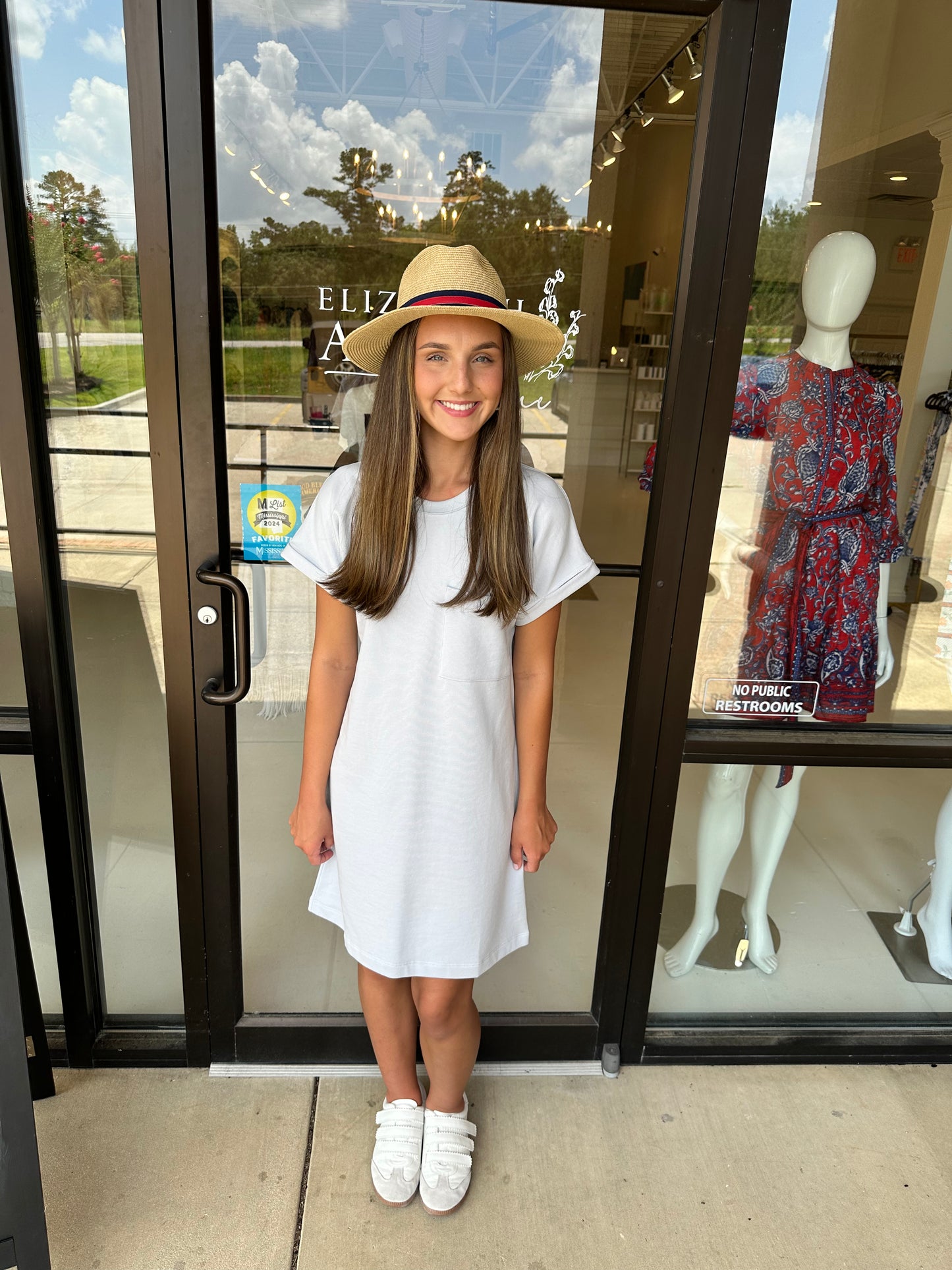 EAB Favorites Straw Hat Nautical Design
