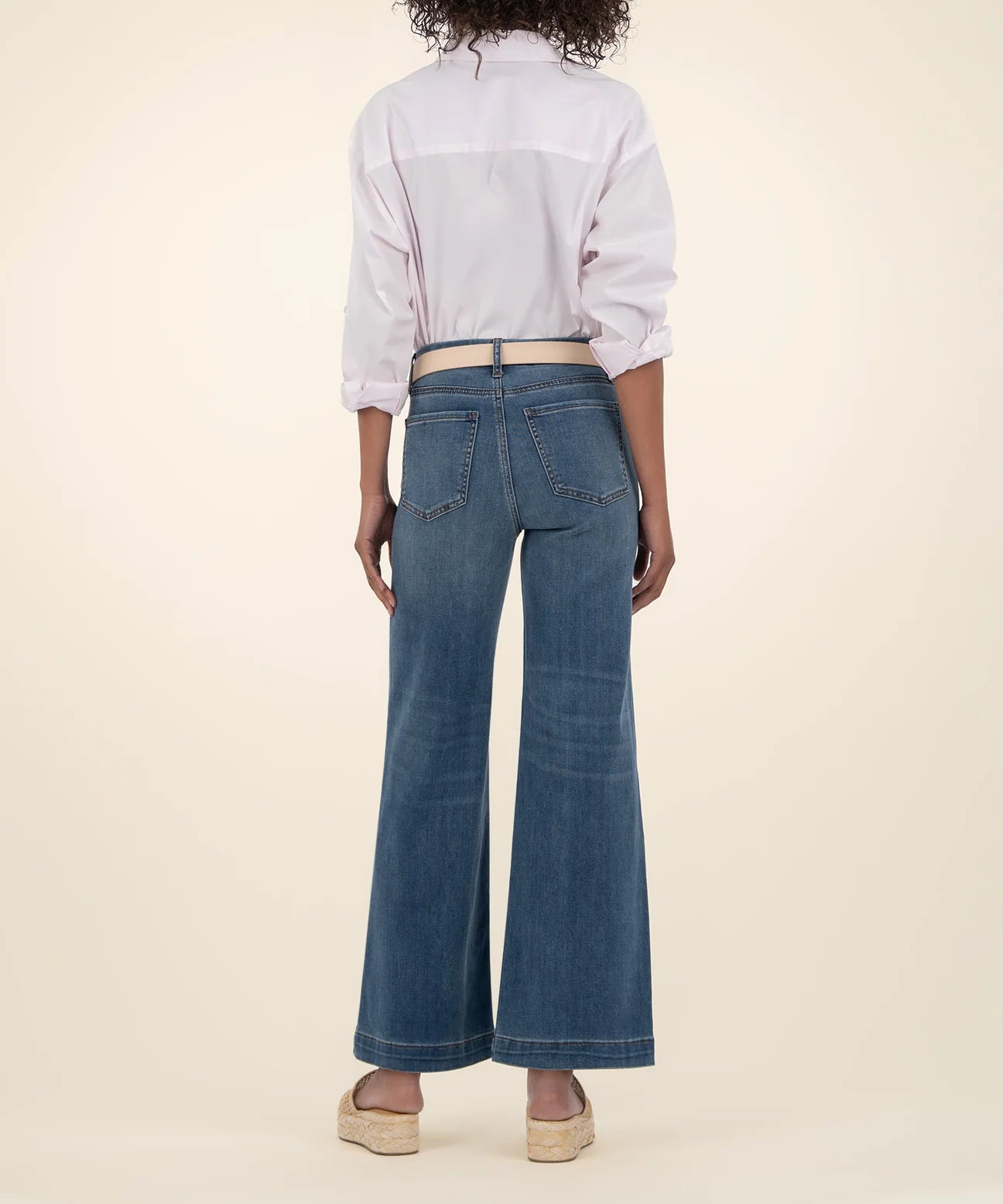 KUT Meg High Rise Wide Leg Jean - Loyalty