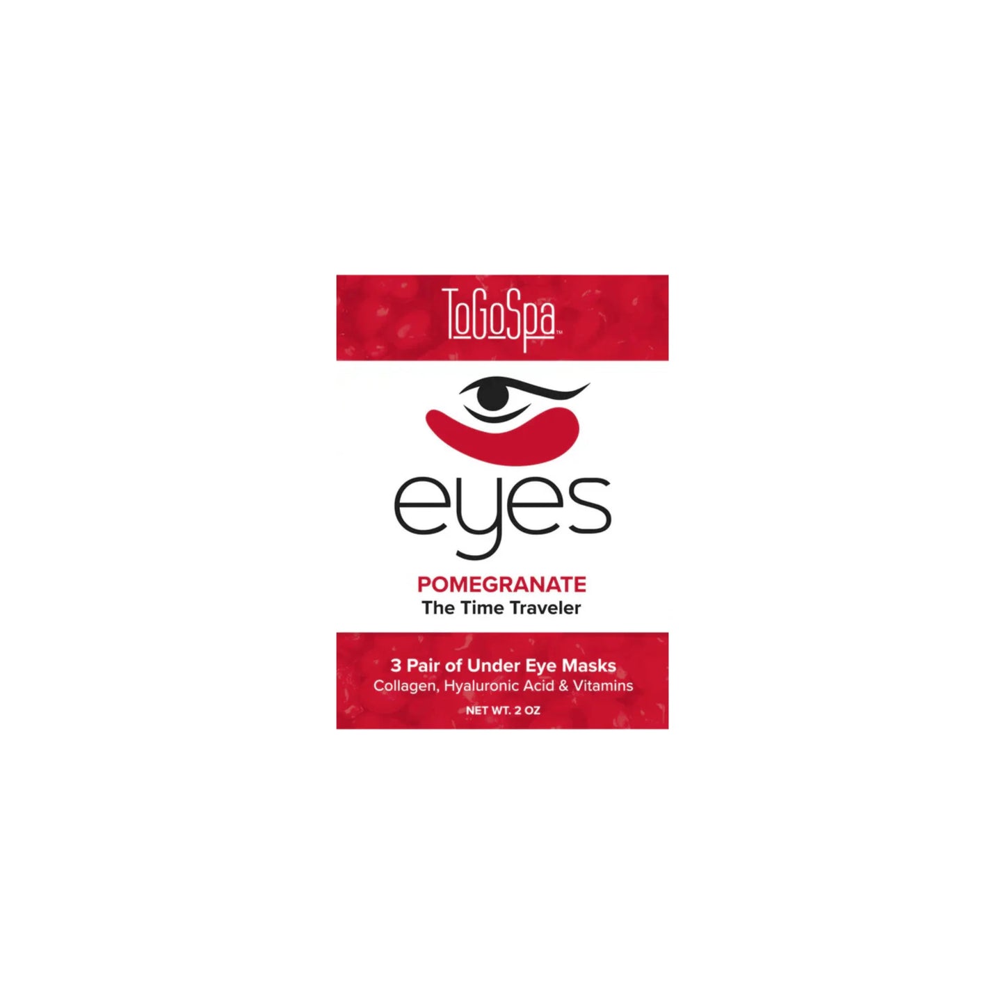 ToGo Spa Pomegranate Under Eye Masks