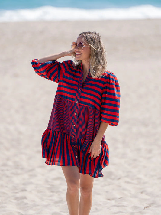 Emily McCarthy Sadie Dress - Americano