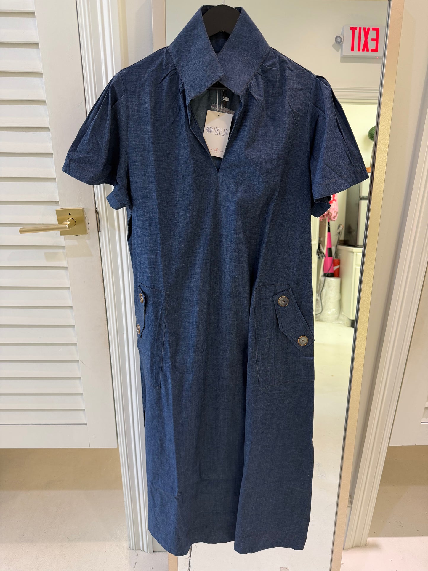 Holly Shae Gretchen Dress Denim