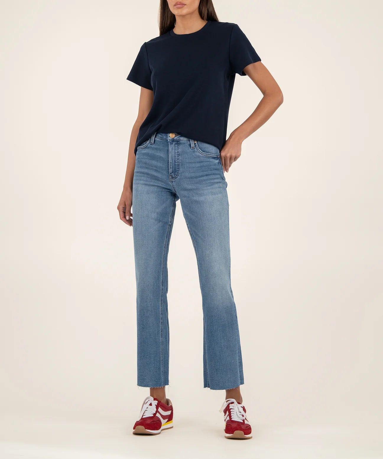 KUT Remington Relaxed Fit T-Shirt - Navy