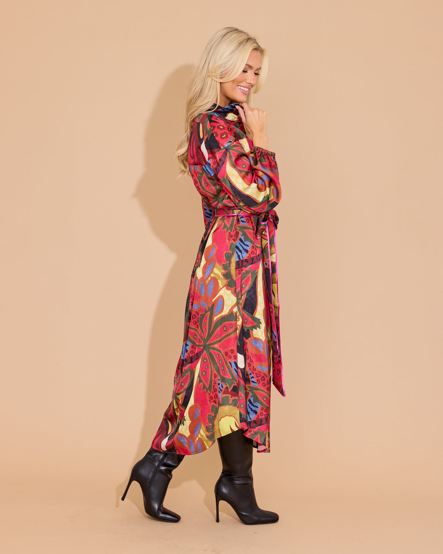 Alden Adair Jane Dress Jungle Floral