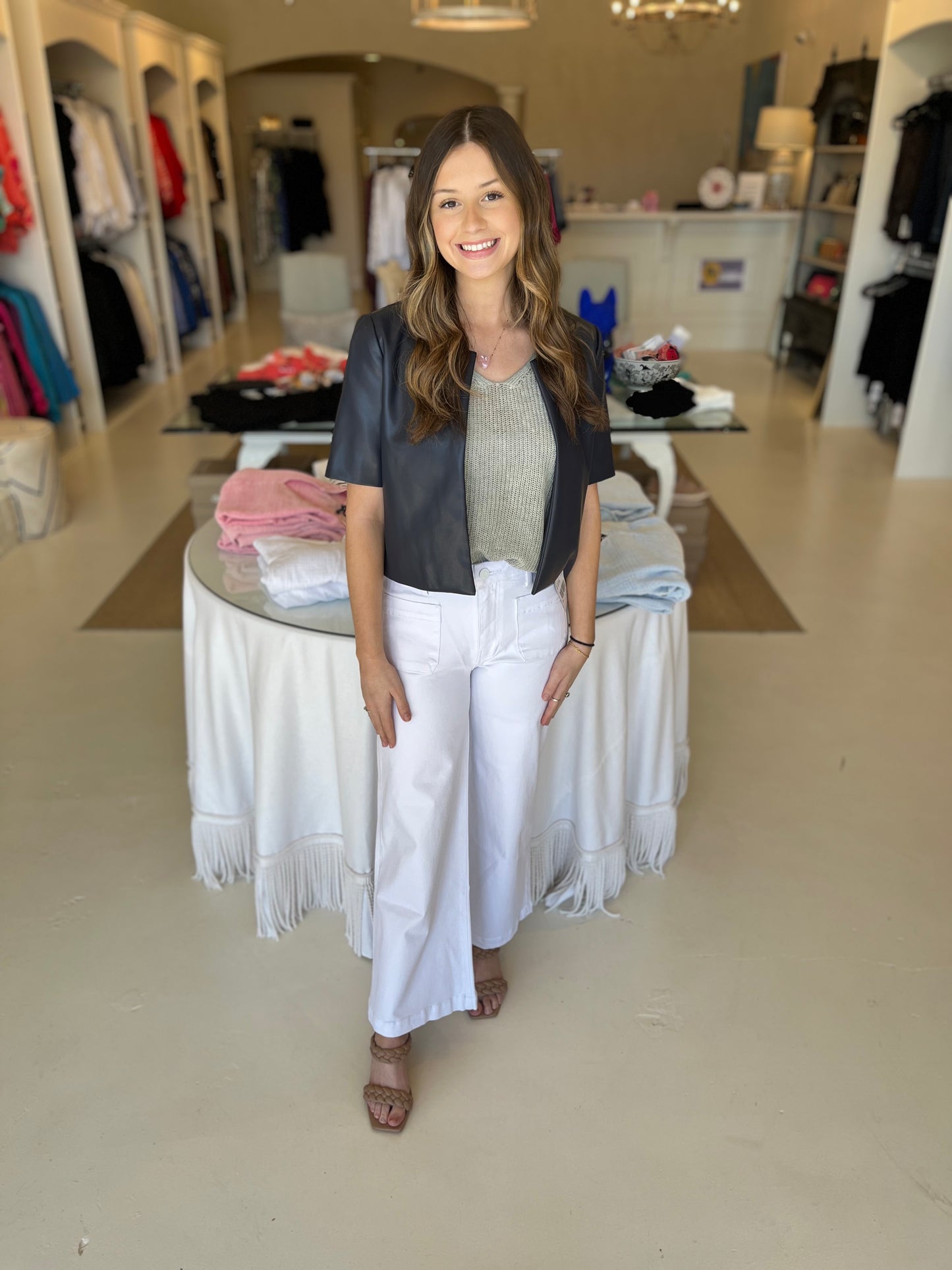 KUT Meg High Rise Wide Leg