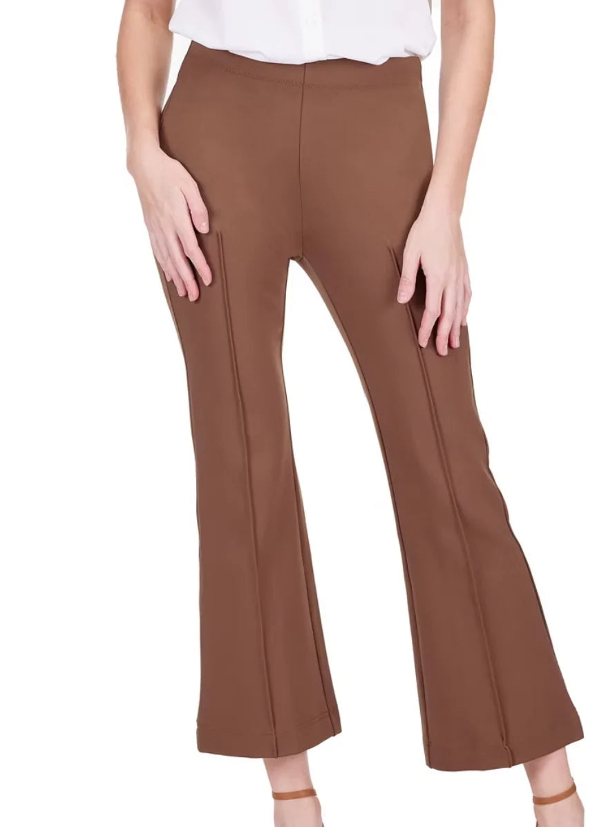 Jade Brown Ponte Pants