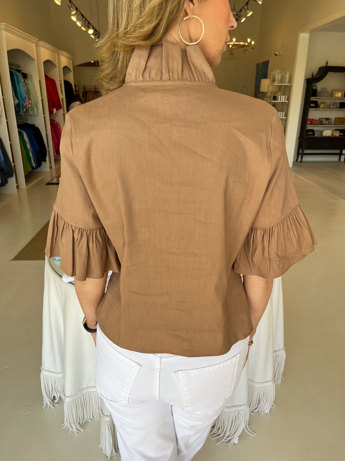 S'edge Meredith Top- Dune