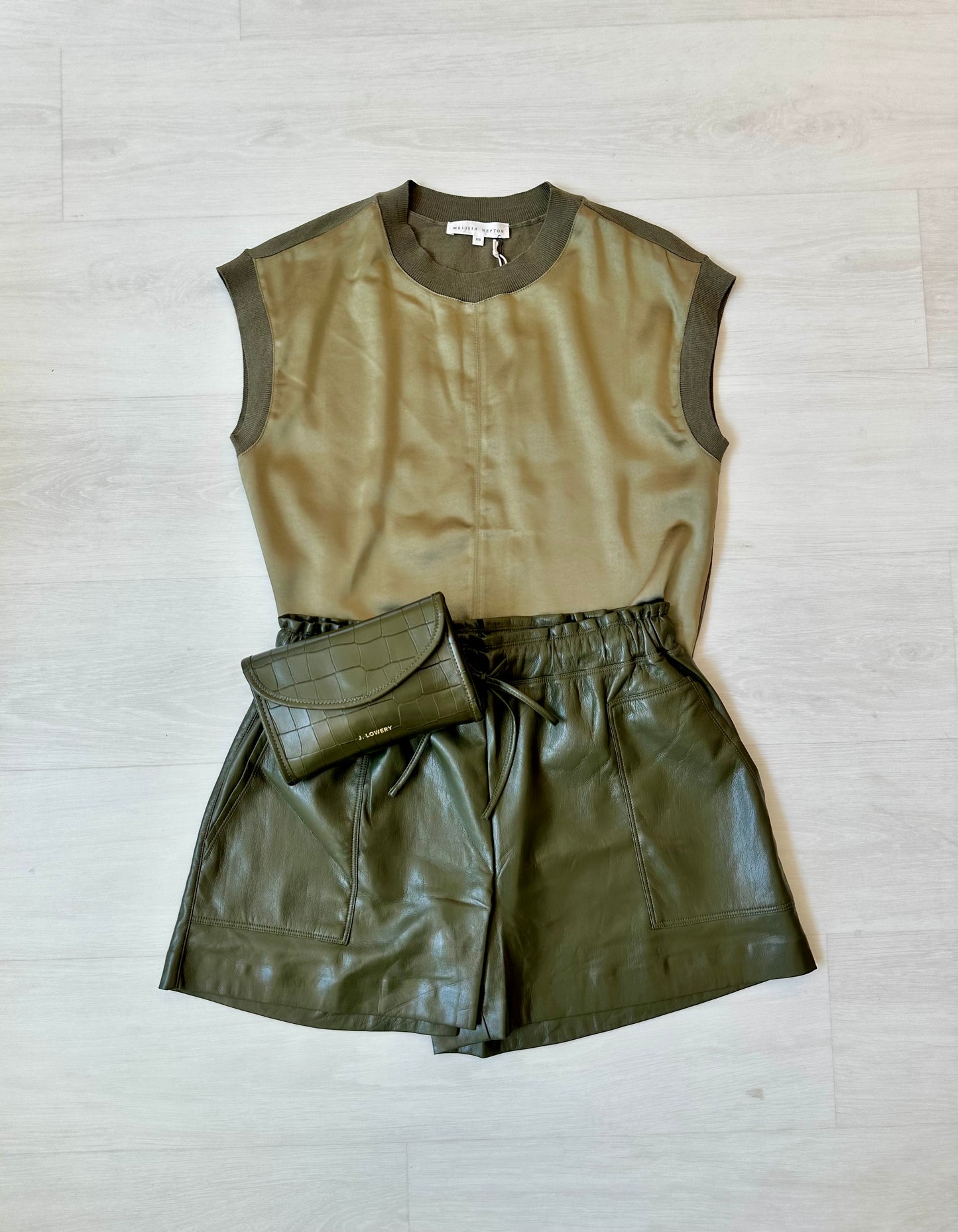 Melissa Nepton Gaylor Top - Dark Khaki