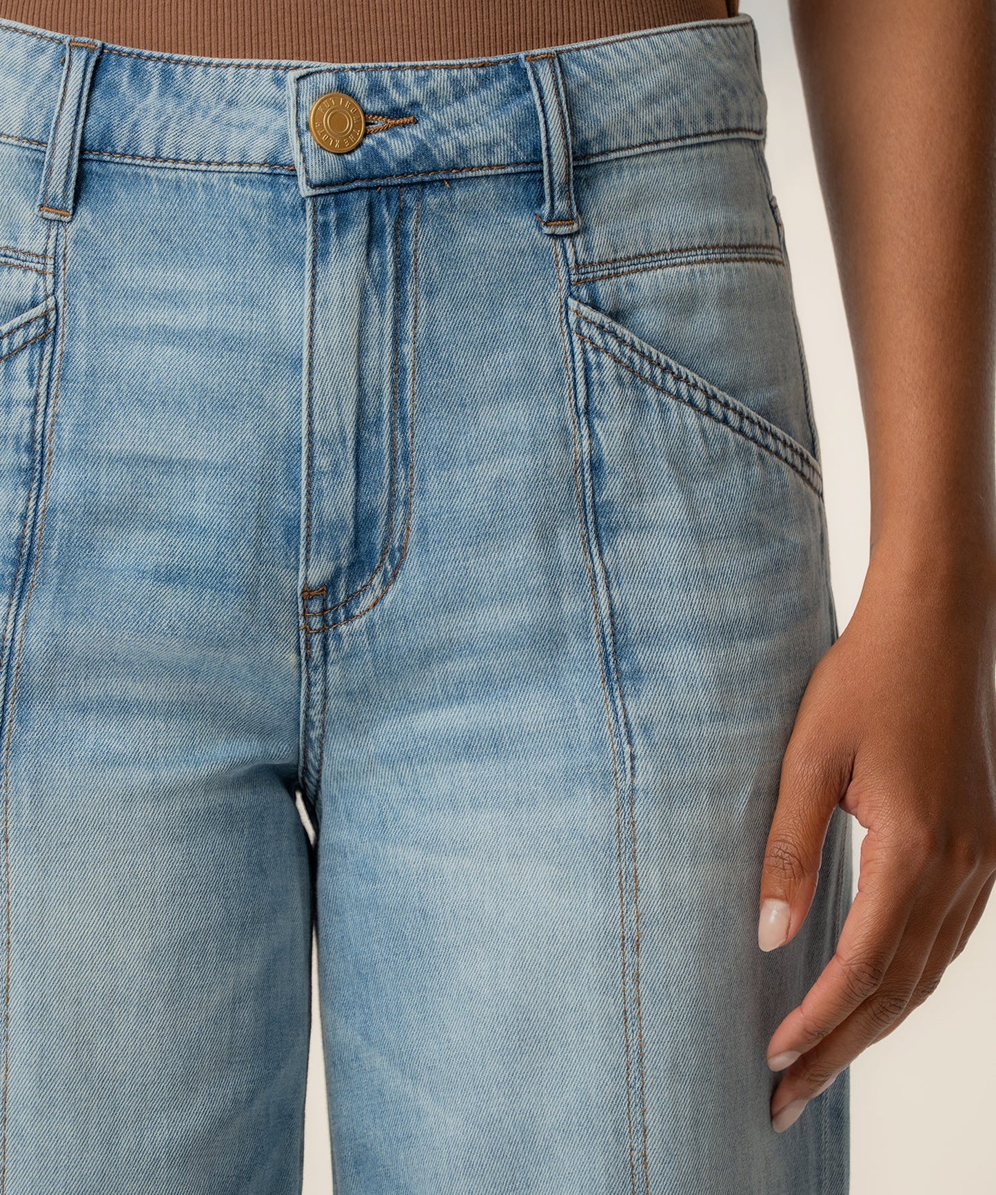 KUT Jodi High Rise Wide Leg - Core